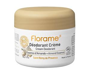 Florame déodorant crème essence d'amande 50g