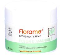 FLORAME Déodorant Crème Fleur d'Amandier 50 g