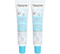 Florame Fluide frais hydratant BIO nénuphar Émulsion 2x40 ml