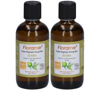 FLORAME Huile végétale de jojoba bio 2x100 ml