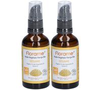 Florame Huile Végétale Vierge Bio SÉSAME 2x50 ml