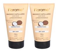 Florame Masque Cheveux Secs Masque(S) Pour Le Visage 2x150 ml