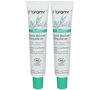 Florame PURETE Fluide Matifiant Rééquilibrant Émulsion 2x40 ml