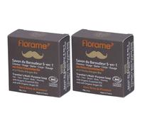 Florame Savon du baroudeur 5 en 1 homme BIO cèdre & argan 2x100 g