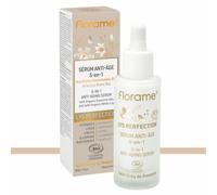 Florame Sérum Anti-Âge 5-en-1 Lys Perfection 30 ml | Hydrate, Lisse, Unifie & Raffermit, Rides & Éclat, Fabriqué en France