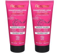 Florame Shampooing Crème Cheveux Colorés 2x200 ml