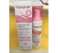 Florame Tolérance Crème Hydratante Apaisante Eaux Florales Bio Soin Visage