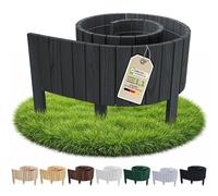Floranica Bordure Jardin H 40 x L 200 cm Anthracite Bord Droit