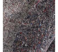 FLORATECK Feutre Géotextile 800g/m² - Largeur 1 mètre - Absorbant et Retient l'Eau - Jardinière d'intérieur - Gris - Indoor - 1 mètre