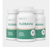 Floravia de NutriSolution I Resvératrol Zinc Vitamine B3 Vitamine D3 Berbérine Quercétine Inuline I 'Absorption du Nutriment, Probiotiques, à Base de Plantes I Made in France (3)