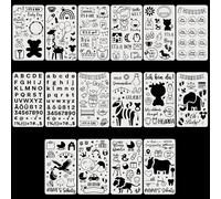 FloraVigo Lot de 16 modèles de dessin pour bébé - 18 x 10 cm