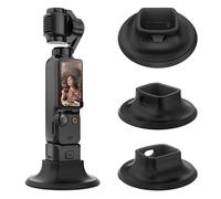 FloraVigo Support pour appareil photo DJI Osmo Pocket 3 - Base de support en silicone - Support stable - Antidérapant - Adaptateur de support pour appareil photo - Dos adhésif