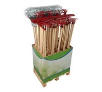 Floraworld floraworld Balai à feuilles, cultivateur, râteau et double houe FWDisplay Classic Quantité:1