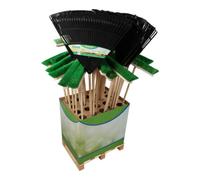 Floraworld floraworld Balai à feuilles et gazon, balai de jardin et de rue Display FW Quantité:1