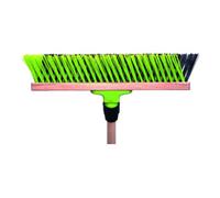 Floraworld floraworld Balai de jardin et de rue PVC-X poils Elaston 40 cm avec manche Quantité:1