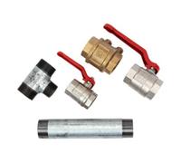 Floraworld floraworld Double colonne de pompe 400mm AG 1 1/4Z latéral 1Z Quantité:1