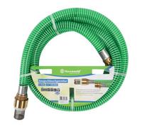 Floraworld floraworld Ensemble tuyau 4m, robinetterie 1" en laiton, vert Quantité:1