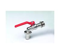 Floraworld floraworld Robinet à bille de sortie AG D 3/4Z embout 3/4Z avec levier d'arrêt Quantité:1