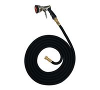 Floraworld floraworld Tuyau d'arrosage extensible jusqu'à 15 m Comfort avec kit raccords laiton Quantité:1