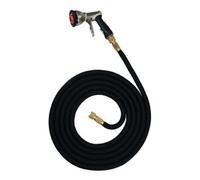 Floraworld floraworld Tuyau d'arrosage extensible jusqu'à 30 m Comfort avec kit raccords en laiton Quantité:1