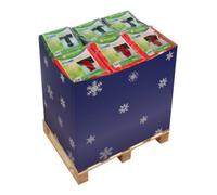 Floraworld floraworld Vlies d'hiver FW rouge et vert en présentoir Quantité:1