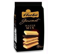 Florbu Gourmet Wafer Mix, Assortiment de Gaufrettes 4 ou 5 Saveurs, Pack de 3 Paquets de 360g
