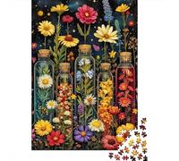 Flore 1000 Pièce Papier Écologique Puzzle Premium Couple Partenaires Décompression Défiant Décoration Murale Pack De Valeur 38x26cm/1000pcs