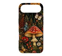 Flore de Champignons Amanita botanique Vintage Coque pour iPhone Air