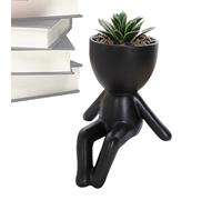 Flore Flore Vase de bureau pour pots de , petits pots de fleurs portatifs | Petits pots de fleurs en forme de corps humain,