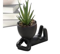 Flore Flore Vase de bureau pour pots de , petits pots de fleurs portatifs | Petits pots de fleurs en forme de corps humain,