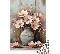 Florel Still Life Art 1000 Pièces Papier Écologique Puzzle De Bricolage pour Adultes Défi Éducatif Cadeaux Idée Cadeau 38x26cm/1000pcs