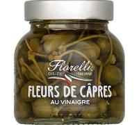 Florelli Fleurs de câpres au vinaigre - Le pot de 105g net égoutté