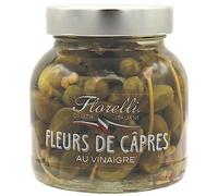 FLORELLI - Fleurs de câpres Savoureuses au Vinaigre, Bocal 270g