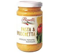 FLORELLI - Pasta Et Bruschetta Asperges Tomates Parmesan 190G - le Lot De 4