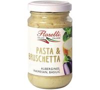 FLORELLI - Pasta Et Bruschetta Aubergine Parmesan Basilic 190G - Lot De 4