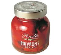 FLORELLI - Poivrons Grillés 280G - Découvrez la Méditerranée dans votre assiette - Saveurs intenses et grillées pour vos plats - Prêt en un tour de main - - le Lot De 3