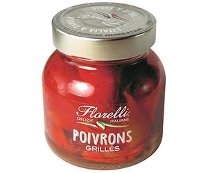 FLORELLI - Poivrons Grillés 280G - Découvrez la Méditerranée dans votre assiette - Saveurs intenses et grillées pour vos plats - Prêt en un tour de main - - le Lot De 3