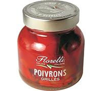 Florelli Poivrons grilles - Le bocal de 170g net égoutté
