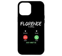 Florence Appelle et Je Dois partir en Voyage en Italie Coque pour iPhone 12 Pro Max