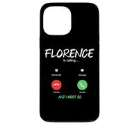 Florence Appelle et Je Dois partir en Voyage en Italie Coque pour iPhone 13 Pro Max