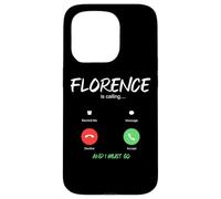 Florence Appelle et Je Dois partir en Voyage en Italie Coque pour iPhone 15 Pro