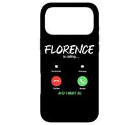 Florence Appelle et Je Dois partir en Voyage en Italie Coque pour iPhone 17 Pro Max