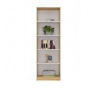 CDF Bibliothèque Ouverte Meuble à Case de Rangement avec Compartiments Colonne pour Bureau Salle à Manger Home Office Salon Livres Dossiers Décoration Chambre Modern Vertical - Chêne Artisan 60 cm