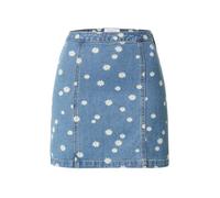 florence by mills exclusive for ABOUT YOU Jupe 'Good Novel' bleu denim / blanc cassé, Taille 34