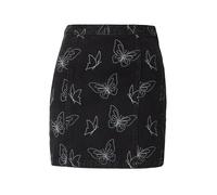 florence by mills exclusive for ABOUT YOU Jupe 'Good Novel' noir / blanc, Taille 38