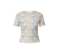 florence by mills exclusive for ABOUT YOU T-shirt 'Drizzle' bleu clair / mélange de couleurs, Taille L