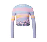 florence by mills exclusive for ABOUT YOU T-shirt 'Pink Skies' bleu clair / vert foncé / lilas / rose, Taille XL