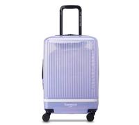 florence by mills Gotta Glow Bagage Rigide Extensible avec roulettes pivotantes pour Femme Violet translucide 50,8 cm, Violet translucide, Carry-on 20 inch, Gotta Glow Valise Rigide Extensible avec
