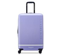 florence by mills Spin Me Away Bagage Rigide Extensible pour Femme avec Rouleaux rotatifs, Lavande, Carreaux, Taille M 61 cm, Sac Rigide Extensible avec Rouleaux rotatifs, Lavande, Checked-Medium 24
