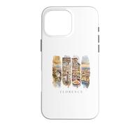 Florence Dome, Art et Pâtes - Vacances Italie Coque pour iPhone 16 Pro Max
